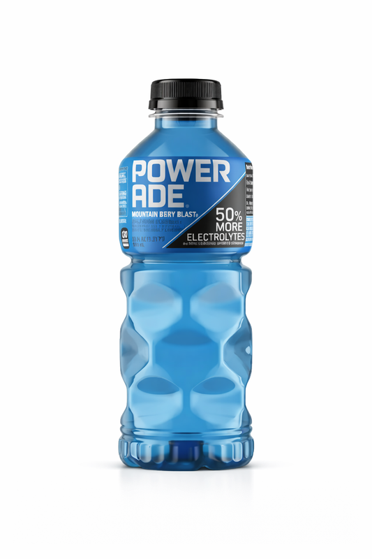 Blue Powerade 20oz